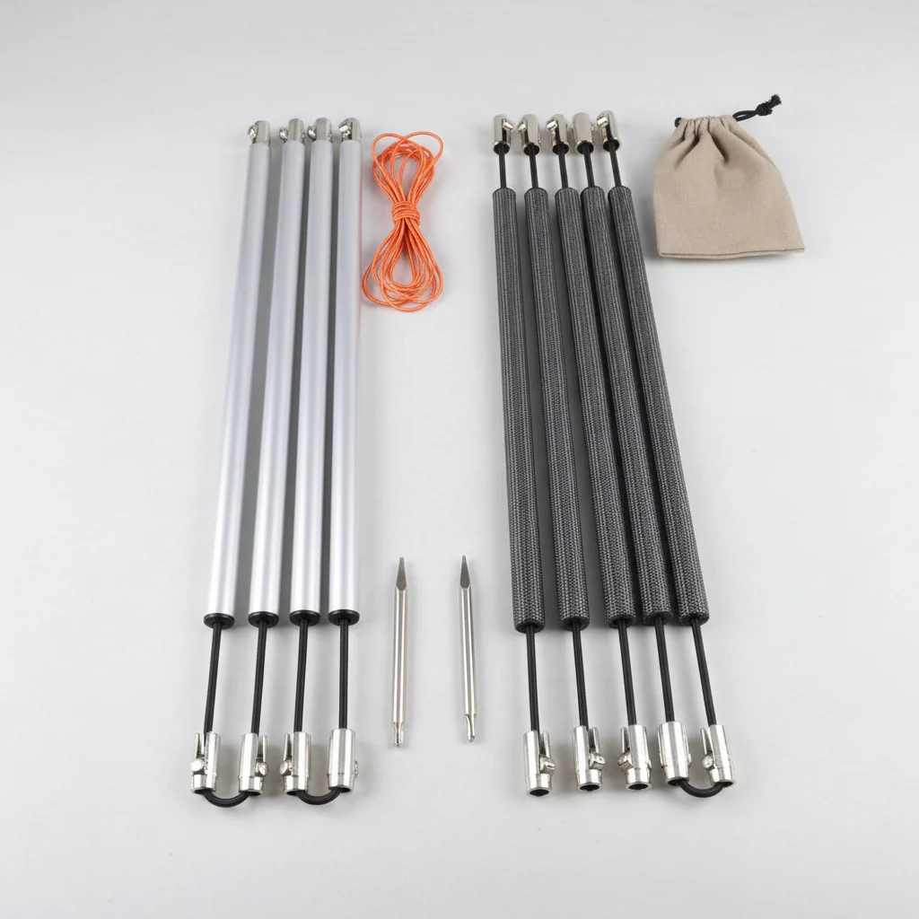 Camping Tent Poles: Aluminum vs. Fiberglass for Durability