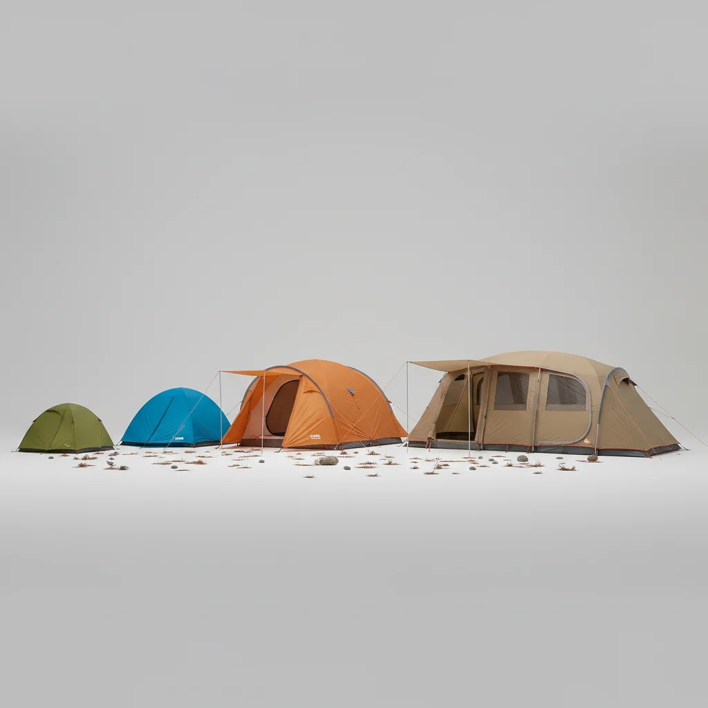 camping tent sizes
