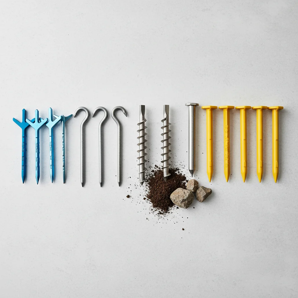 Camping Tent Stakes: Which Material Offers the Best Grip?